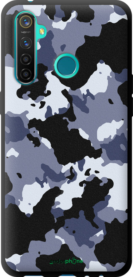 TPU чехол Камуфляж v4 для Realme 5 Pro - 1182b-1861 изображение 