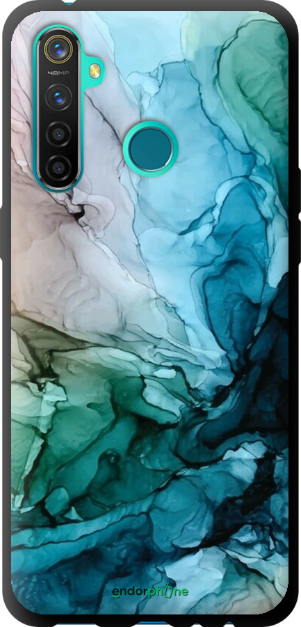 TPU чехол С красочной абстрактной картиной Соленые берега для Realme 5 Pro - 6405b-1861 изображение 