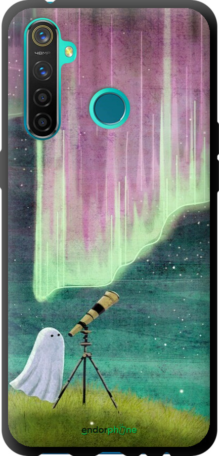 TPU чехол Привид та зірки для Realme 5 Pro - 6443b-1861 изображение 