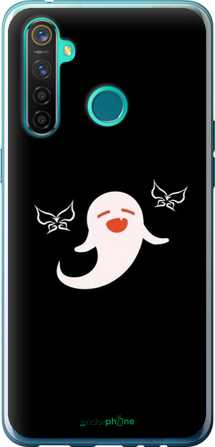 Силіконовий чехол Genshin Impact Ху Тао Мистецтво духу-примари для Realme 5 Pro - 6534u-1861 изображение 