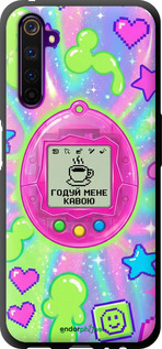 TPU чехол Y2K Aesthetic Retro Pet: Годуй мене кавою для Realme 6 Pro - 6784b-1893 изображение 