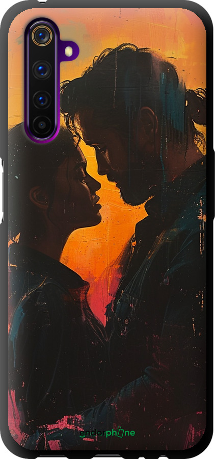TPU чехол Любовь на полотне для Realme 6 Pro - 6067b-1893 изображение 