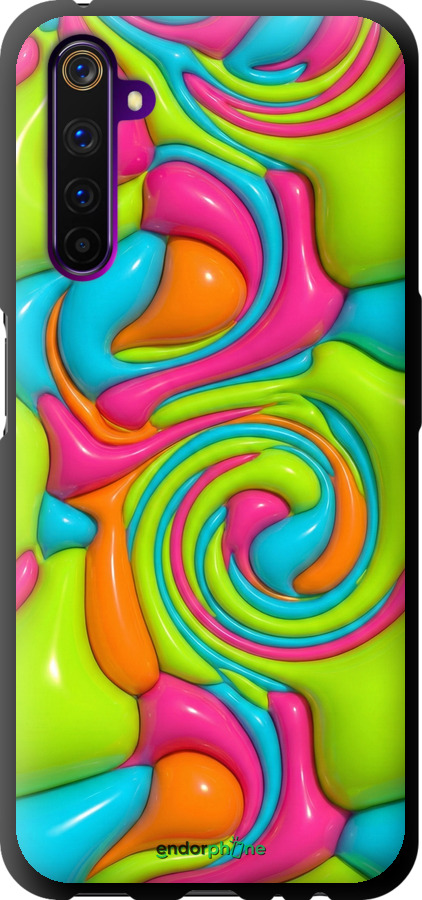 TPU чехол Y2K Jelly Dream для Realme 6 Pro - 6780b-1893 изображение 