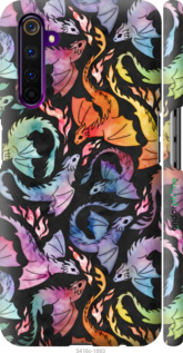 3D пластиковый матовый чехол № 5416 для Realme 6 Pro - 5416m-1893 изображение 