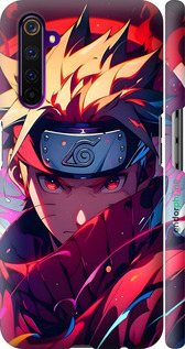 3D пластиковий матовий чехол Наруто для Realme 6 Pro - 6274m-1893 изображение 