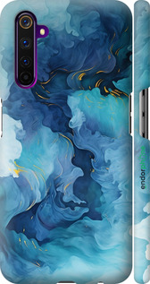 3D пластиковий матовий чехол Акварель для Realme 6 Pro - 6320m-1893 изображение 