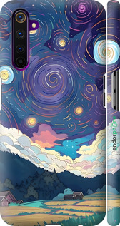 3D пластиковий матовий чехол Креативний арт для Realme 6 Pro - 6322m-1893 изображение 