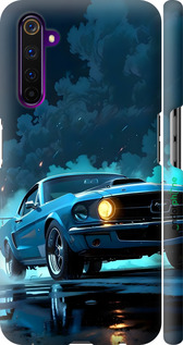 3D пластиковий матовий чехол Форд мустанг для Realme 6 Pro - 6374m-1893 изображение 