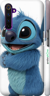 3D пластиковий матовий чехол Стіч 1 для Realme 6 Pro - 6686m-1893 изображение 