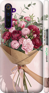 3D пластиковий матовий чехол Півонії 1 для Realme 6 Pro - 6705m-1893 изображение 