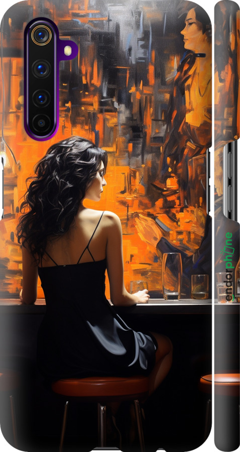 3D пластиковый матовый чехол Чехол для телефона для Realme 6 Pro - 5962m-1893 изображение 