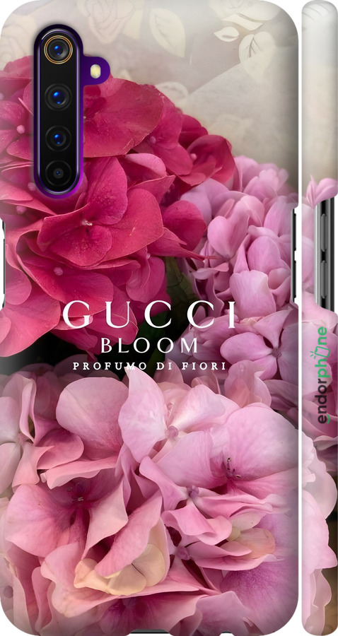 3D пластиковий матовий чехол Гучи для Realme 6 Pro - 6341m-1893 изображение 