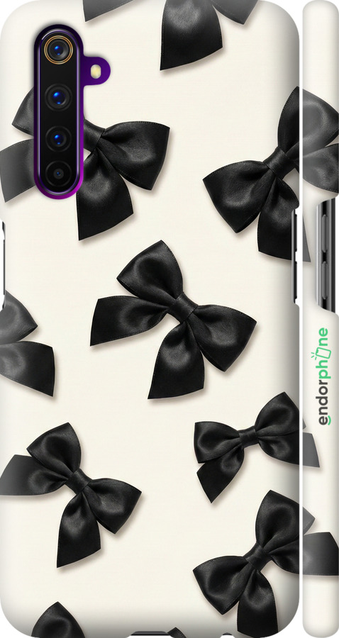 3D пластиковий матовий чехол Dark Coquette для Realme 6 Pro - 6765m-1893 изображение 