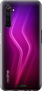 Силиконовый чехол 'Прозрачный' для Realme 6 Pro изображение 8