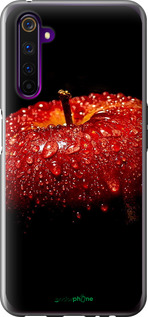 2D пластиковий чехол Яблуко для Realme 6 Pro - 6022t-1893 изображение 