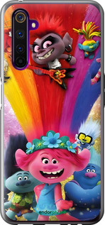 2D пластиковий чехол Тролі для Realme 6 Pro - 6343t-1893 изображение 