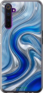 Силіконовий чехол Liquid Chrome для Realme 6 Pro - 6781u-1893 изображение 