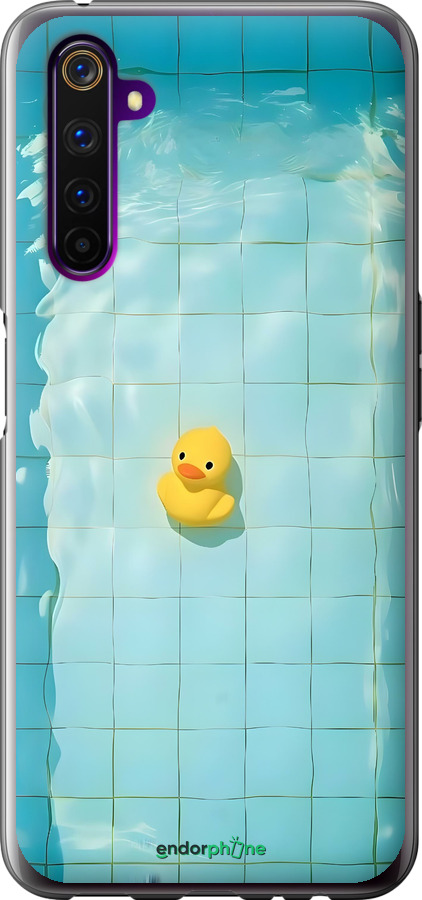 Силиконовый чехол Утенок для Realme 6 Pro - 6323u-1893 изображение 