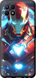 TPU чехол Железный человек для Realme 8i - 6372b-2518 изображение 