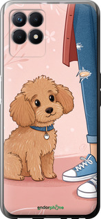 Силіконовий чехол Мальтипу 3 для Realme 8i - 6706u-2518 изображение 