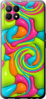 Силиконовый чехол Y2K Jelly Dream для Realme 8i - 6780u-2518 изображение 