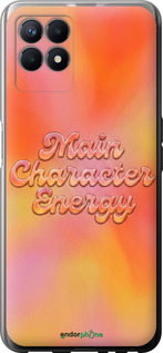 Силиконовый чехол Aura Gradient Main Character Energy Aesthetic Y2K для Realme 8i - 6783u-2518 изображение 