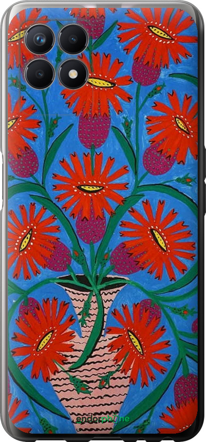 Силиконовый чехол Примаченко для Realme 8i - 5909u-2518 изображение 