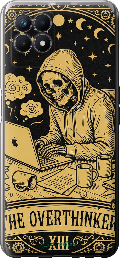 Силіконовий чехол The Overthinker для Realme 8i - 6774u-2518 изображение 