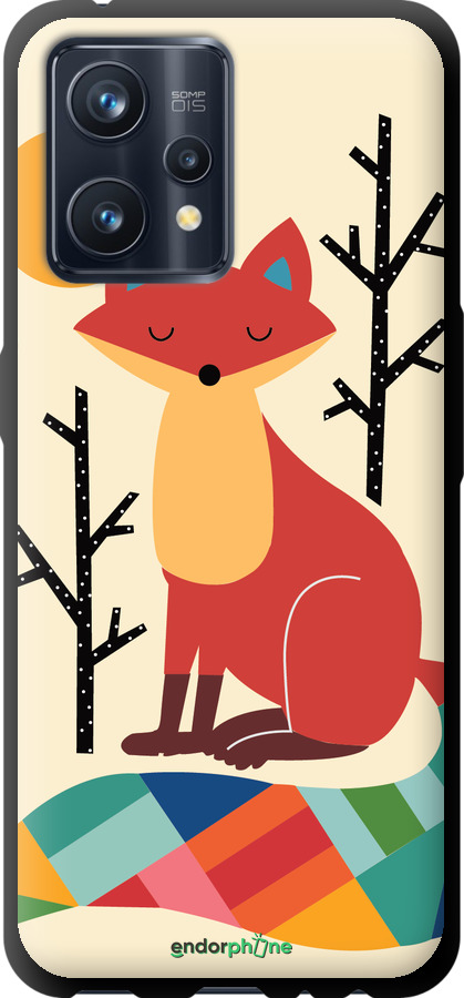 TPU чехол Rainbow fox для Realme 9 - 4010b-2866 изображение 