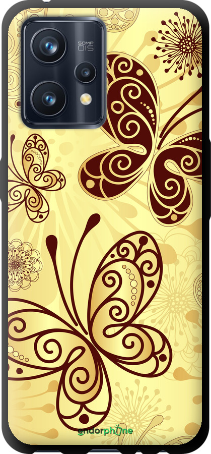 TPU чехол Красиві метелики для Realme 9 Pro Plus - 4170b-2596 изображение 
