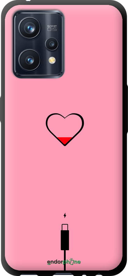 TPU чехол Підзарядка серця1 для Realme 9 Pro Plus - 4275b-2596 изображение 