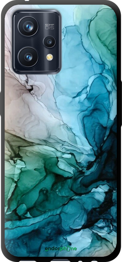 TPU чехол С красочной абстрактной картиной Соленые берега для Realme 9 - 6405b-2866 изображение 