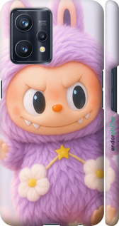 3D пластиковый матовый чехол Лабубу для Realme 9 Pro Plus - 6708m-2596 изображение 