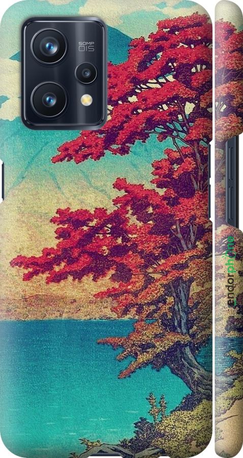3D пластиковый матовый чехол С изображением природы для Realme 9 Pro Plus - 6469m-2596 изображение 