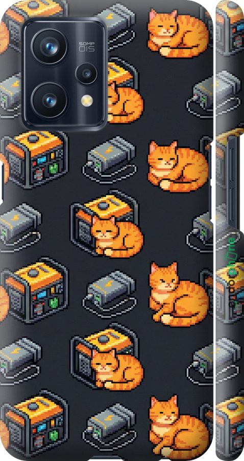 3D пластиковый матовый чехол Autonomous Zone для Realme 9 - 6771m-2866 изображение 