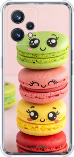 Силіконовий протиударний с посиленими кутами чехол Печиво для Realme 9 - 6693sp-2866 изображение 