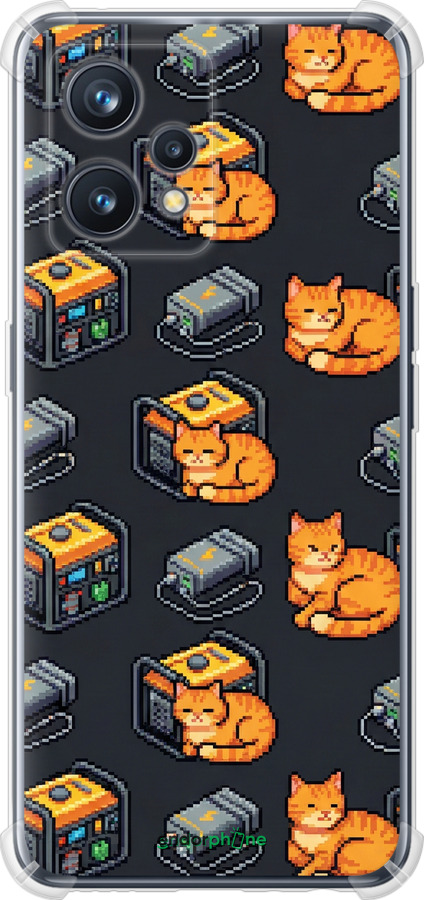 Силикон с усиленными углами чехол Autonomous Zone для Realme 9 - 6771sp-2866 изображение 