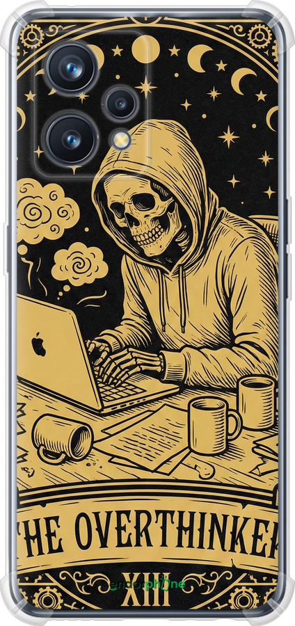 Силикон с усиленными углами чехол The Overthinker для Realme 9 - 6774sp-2866 изображение 