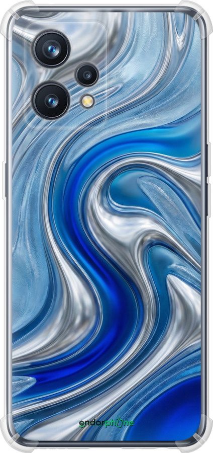 Силіконовий протиударний с посиленими кутами чехол Liquid Chrome для Realme 9 - 6781sp-2866 изображение 