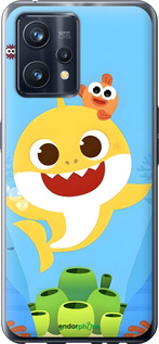Силіконовий чехол Бейби Шарк для Realme 9 Pro Plus - 6303u-2596 изображение 