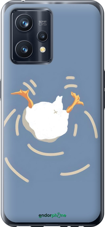 Силіконовий чехол Гусь ныряет для Realme 9 - 6275u-2866 изображение 