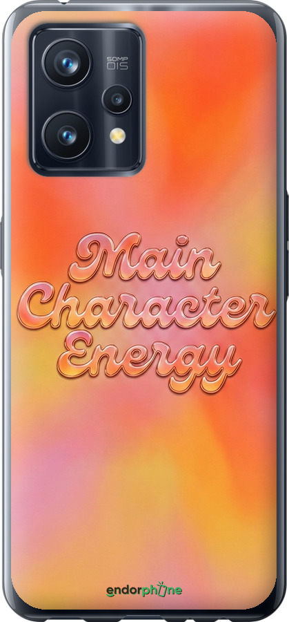 Силіконовий чехол Aura Gradient Main Character Energy Aesthetic Y2K для Realme 9 - 6783u-2866 изображение 