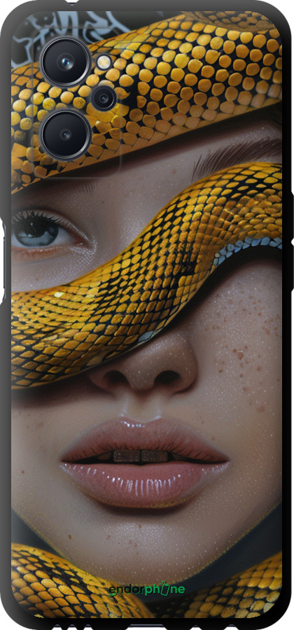 TPU чехол Обійми змії для Realme 9i - 6081b-2705 изображение 