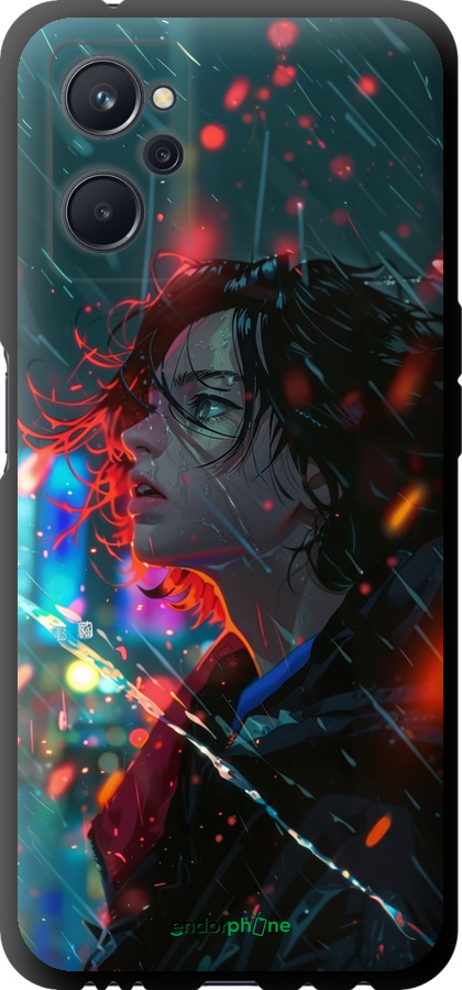 TPU чехол Ночные огни для Realme 9i - 6096b-2705 изображение 