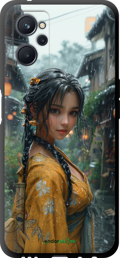 TPU чехол Anime-girl для Realme 9i - 6133b-2705 изображение 