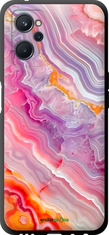 TPU чехол Мрамор 2 для Realme 9i - 6307b-2705 изображение 
