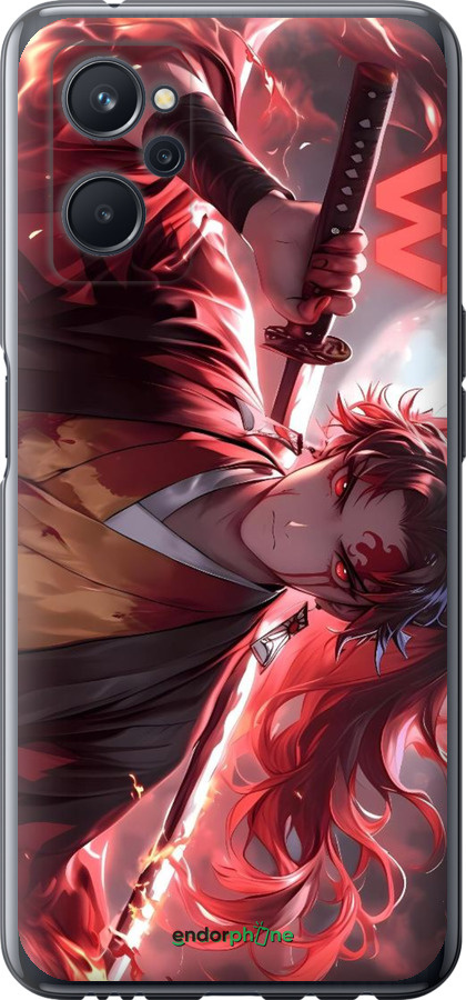 Силіконовий чехол Аниме воин для Realme 9i - 6281u-2705 изображение 