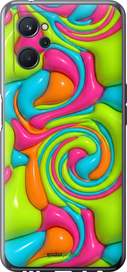 Силиконовый чехол Y2K Jelly Dream для Realme 9i - 6780u-2705 изображение 