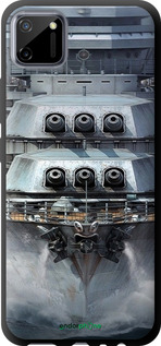 TPU чехол Линкор, world of tanks, wargaming, военный корабль для Realme C11 2020 - 6453b-2031 изображение 