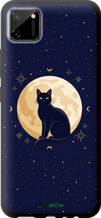 TPU чехол Cute Cat Celestial/Witchy для Realme C11 2020 - 6787b-2031 изображение 
